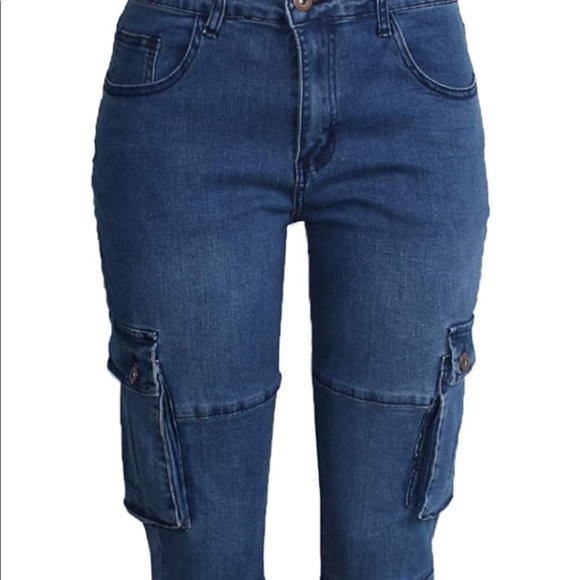 🆕Denim Cargo Jogger Jeans - Picture 5 of 7